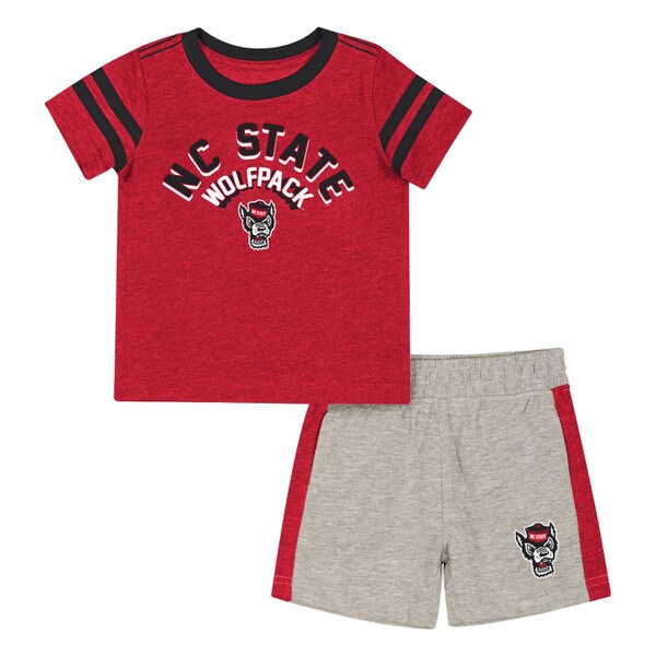 Red/Grey Infant Short Sleeve & Shor